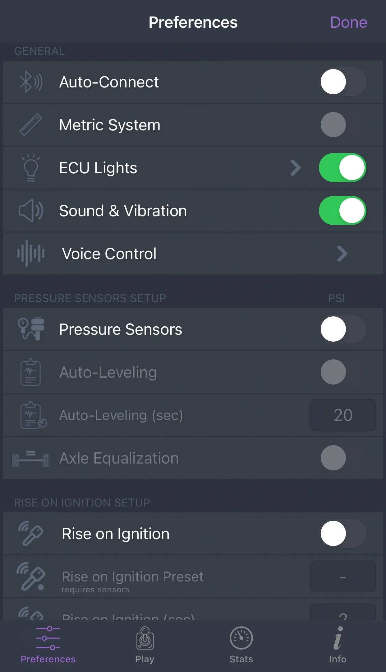 NSHIFTED - Air Suspension App | Indus Appstore | Screenshot