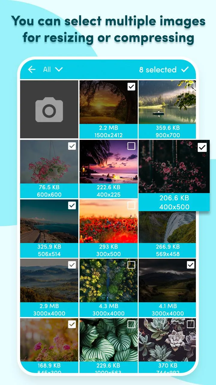 pCrop: Photo Resizer and Compr | Indus Appstore | Screenshot