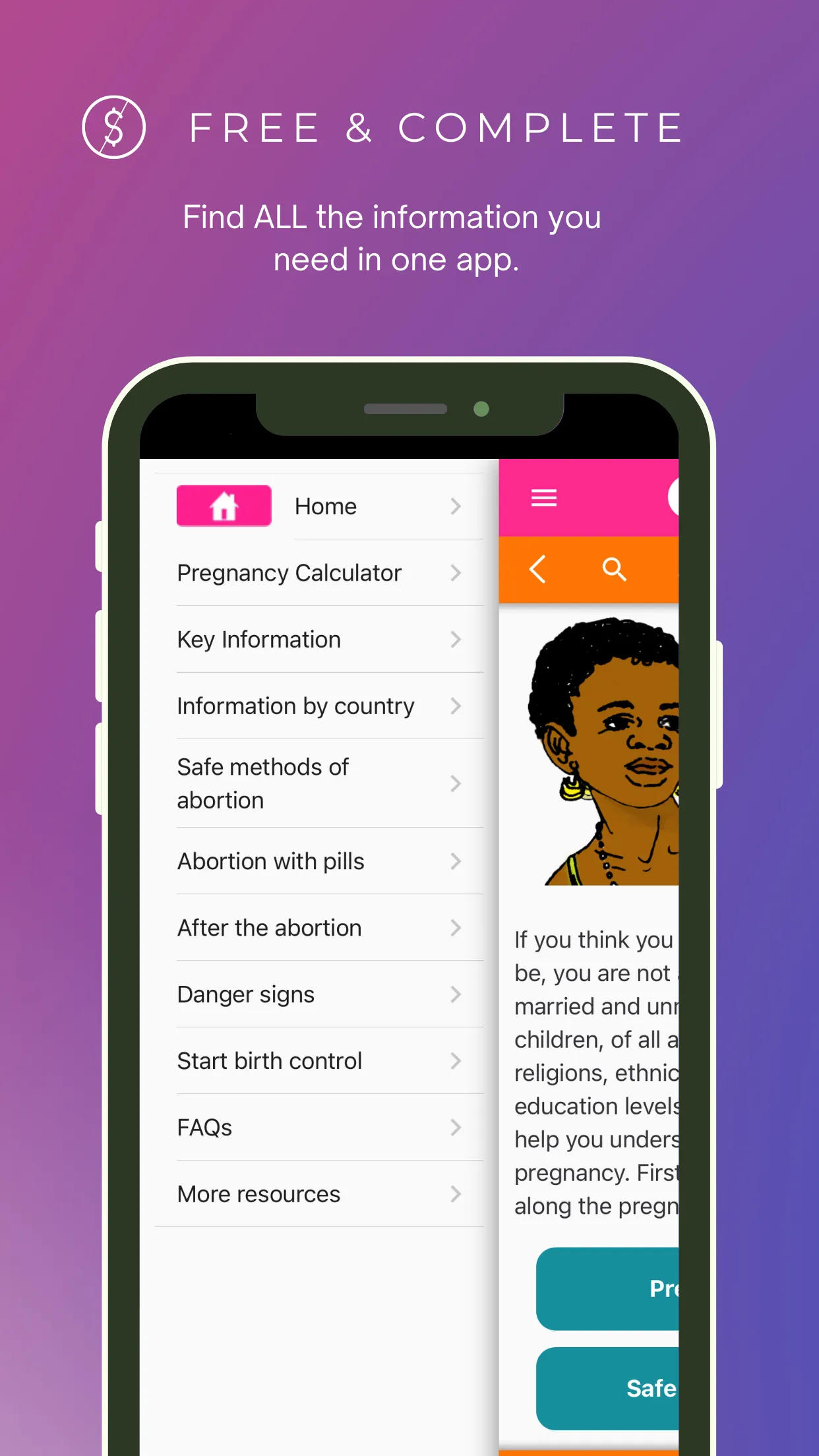 Safe Abortion (SA) | Indus Appstore | Screenshot