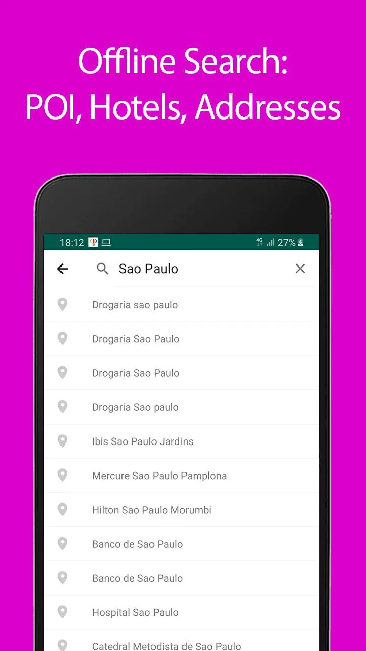 Sao Paulo Offline Map and Trav | Indus Appstore | Screenshot