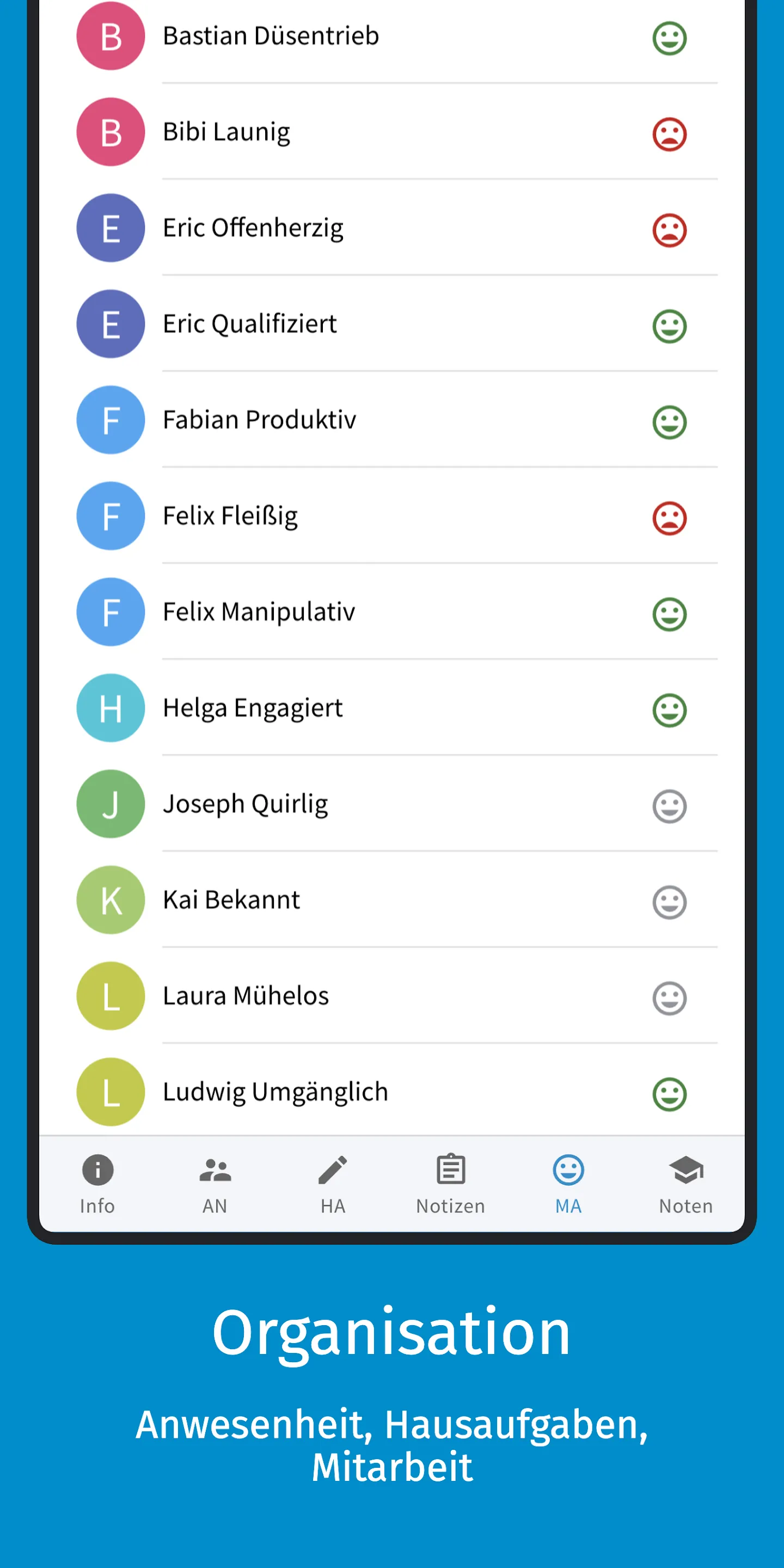 Lehrmeister - die Lehrer-App | Indus Appstore | Screenshot