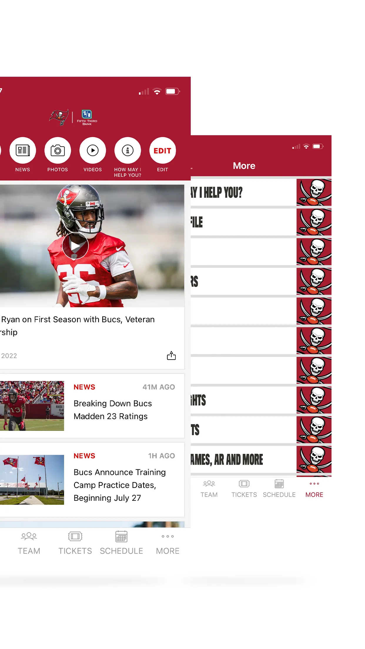 Tampa Bay Buccaneers Mobile | Indus Appstore | Screenshot