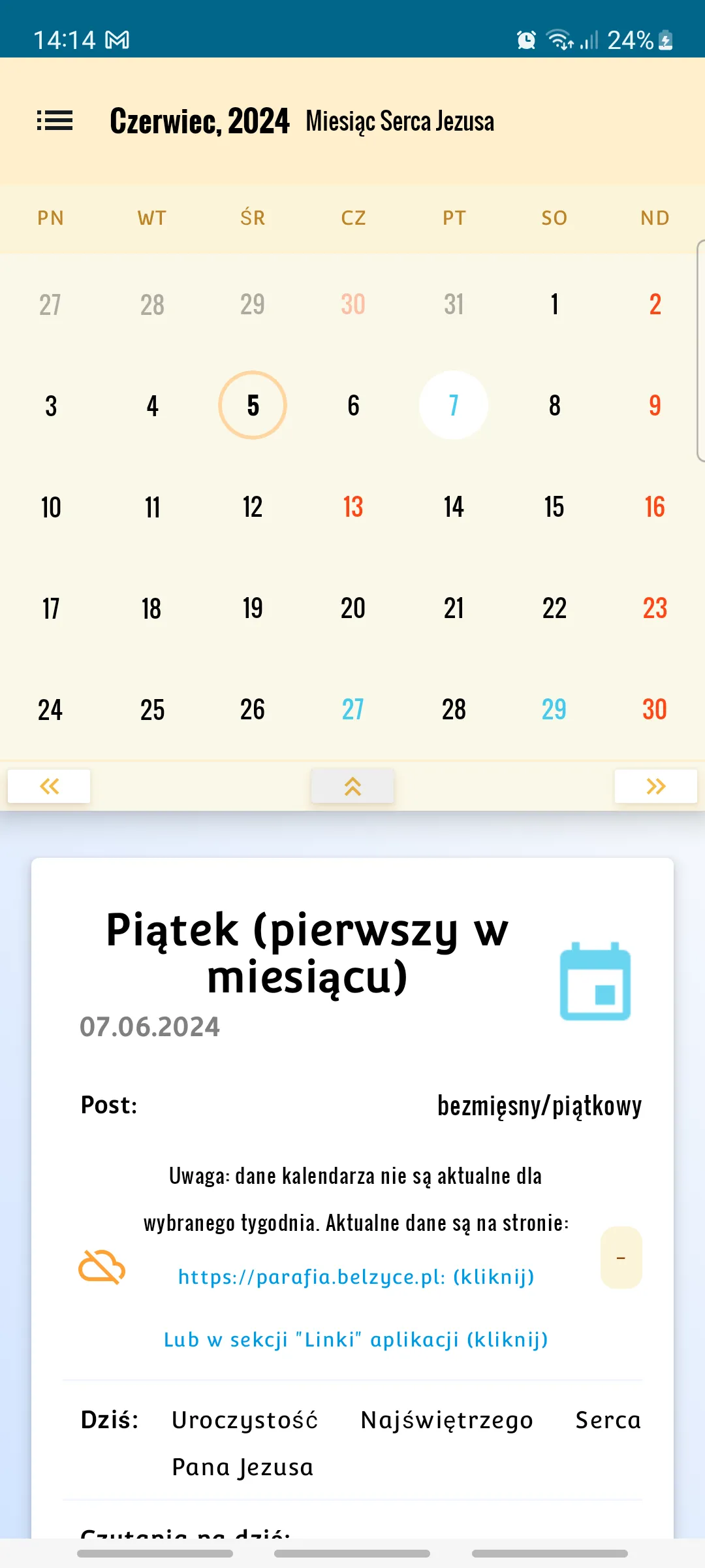 Parafia Bełżyce | Indus Appstore | Screenshot