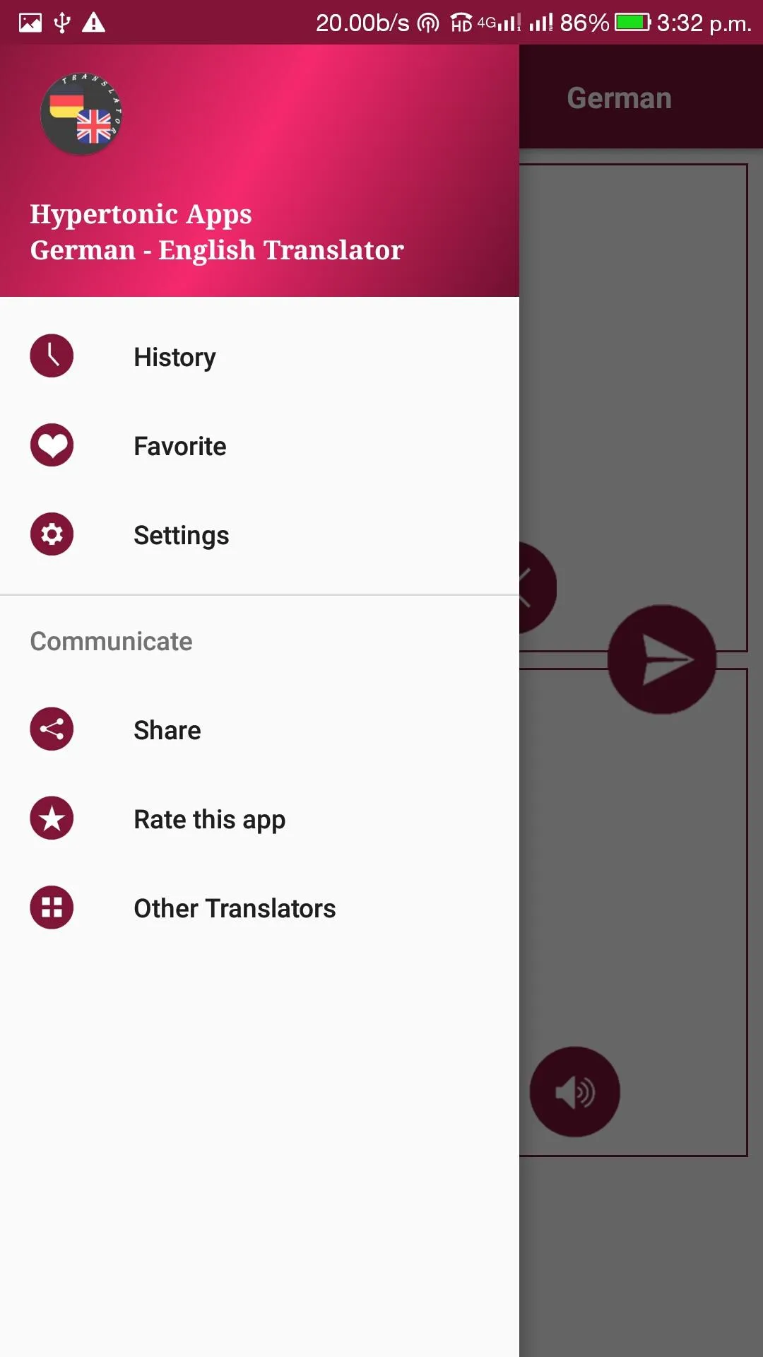 German - English Translator | Indus Appstore | Screenshot