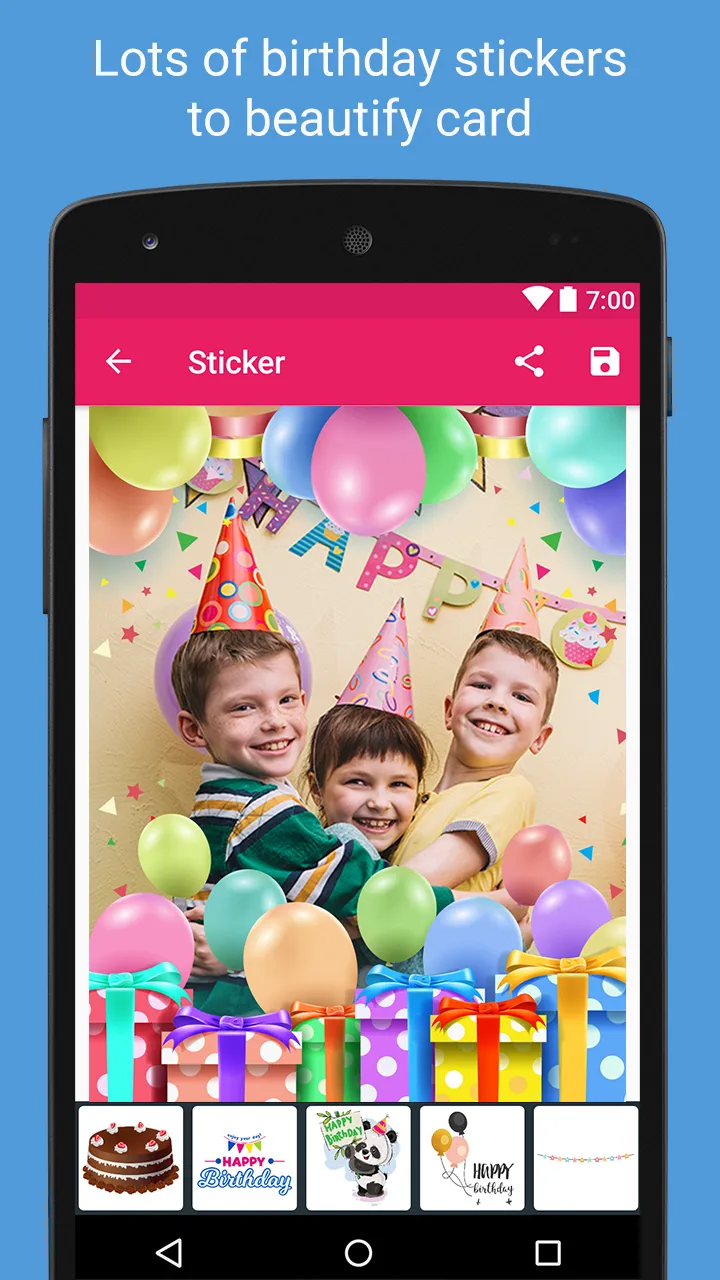 Birthday Frames and Collage | Indus Appstore | Screenshot