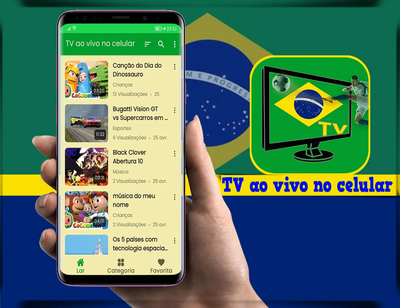 TV ao vivo no celular | Indus Appstore | Screenshot