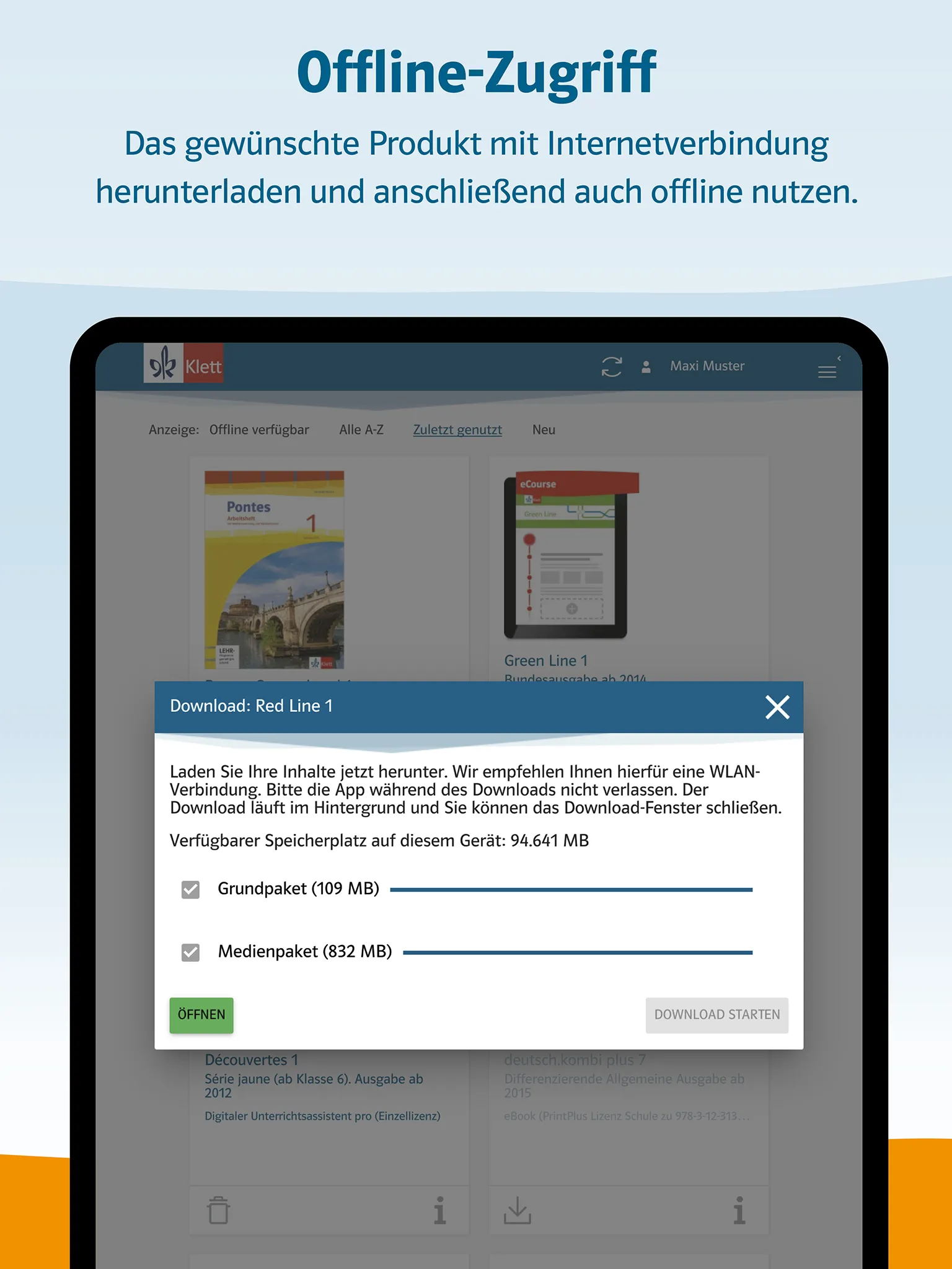 Klett Lernen | Indus Appstore | Screenshot