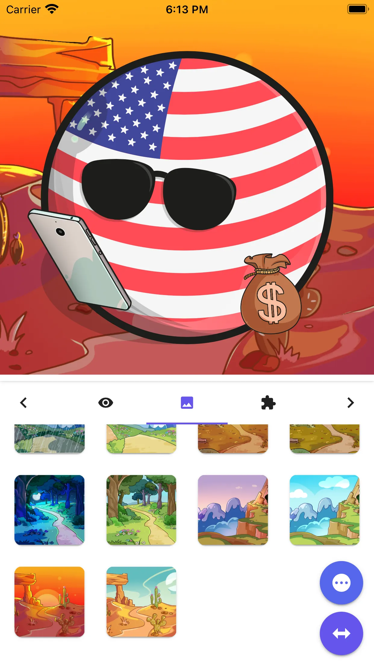 Countryballs Stickers | Indus Appstore | Screenshot