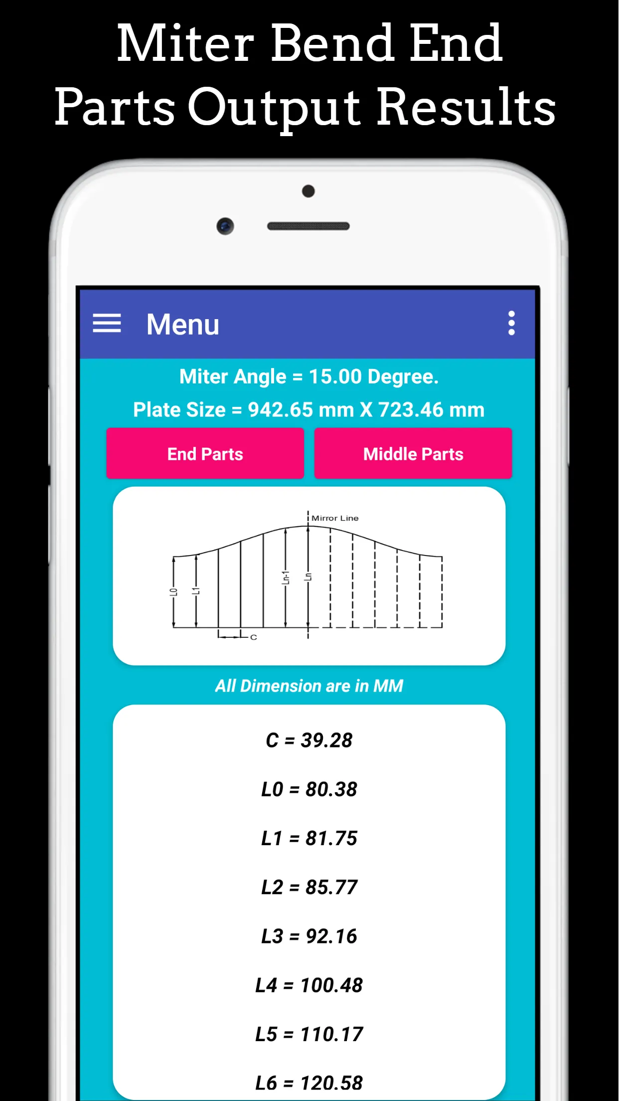 Miter Bend Layout | Indus Appstore | Screenshot