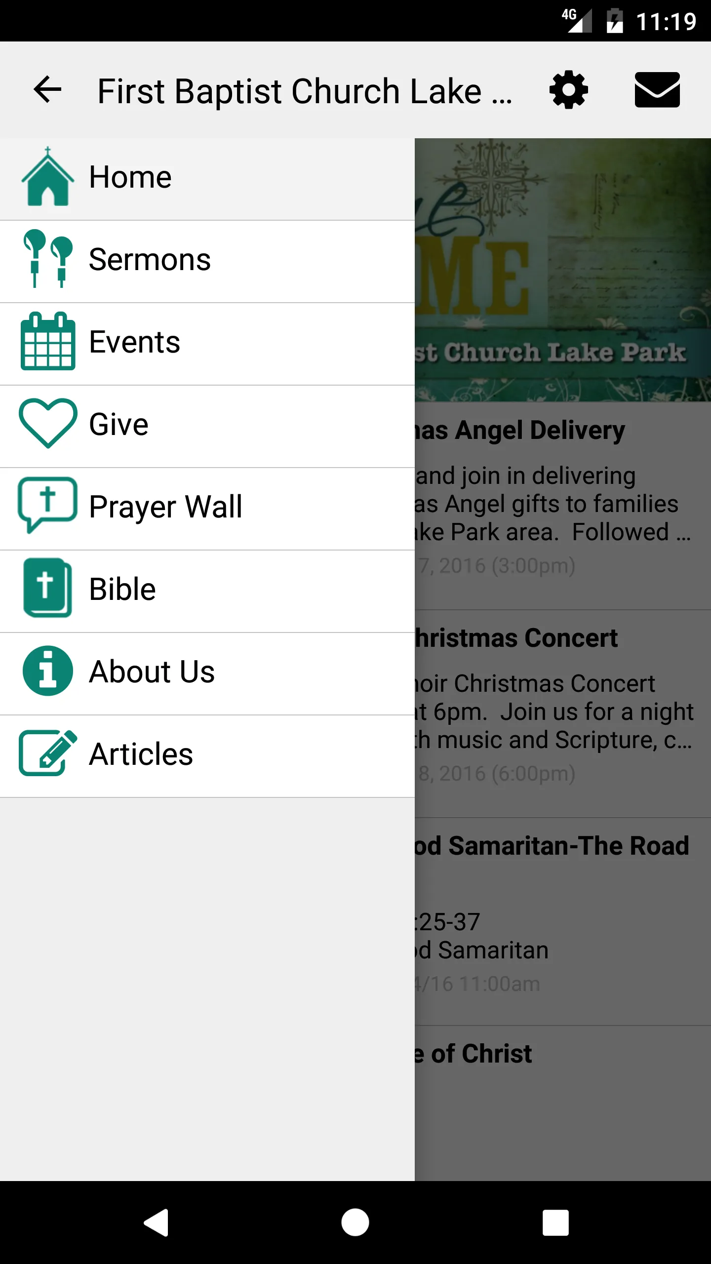 First Baptist Church Lake Park | Indus Appstore | Screenshot