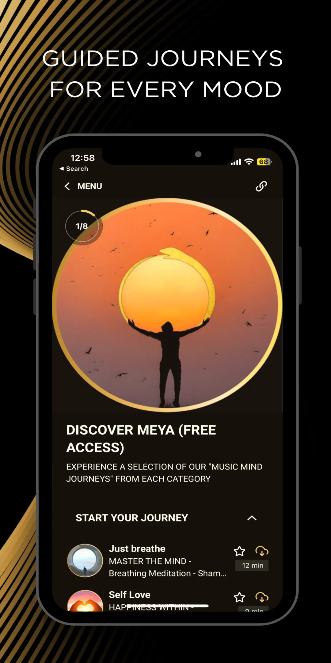 MEYA: Transform with Music | Indus Appstore | Screenshot