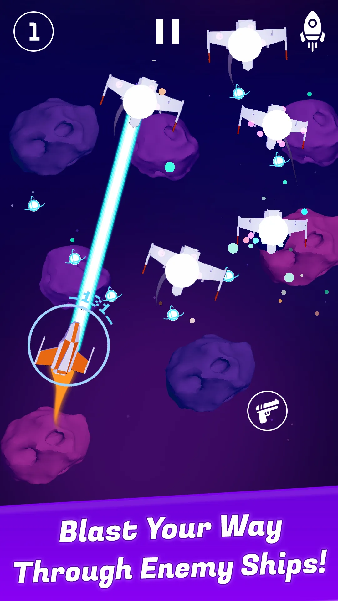 Deep Space Defender-SPACE WAR | Indus Appstore | Screenshot