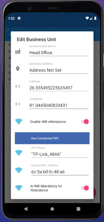 Attendance Master App-GPS+Wifi | Indus Appstore | Screenshot