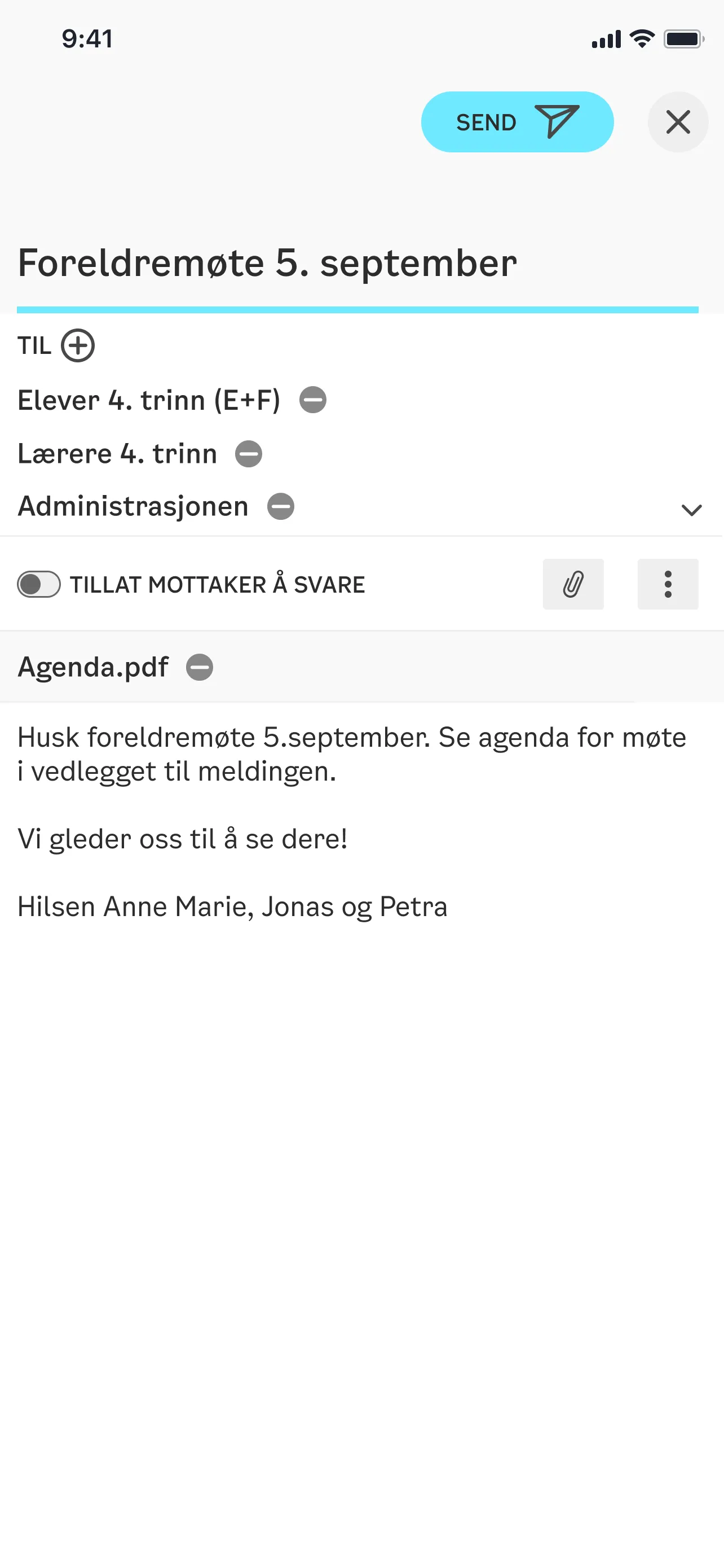 Skolemelding elev og ansatt | Indus Appstore | Screenshot