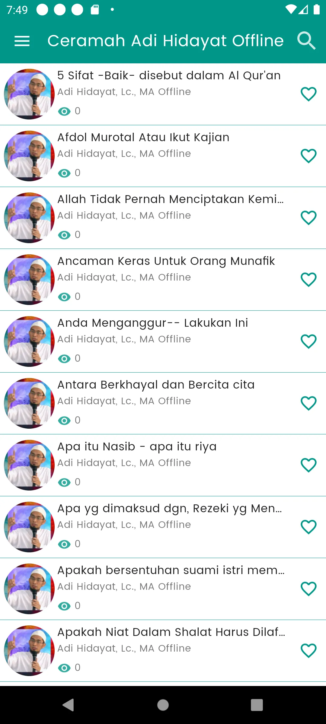 Ceramah Adi Hidayat Offline | Indus Appstore | Screenshot