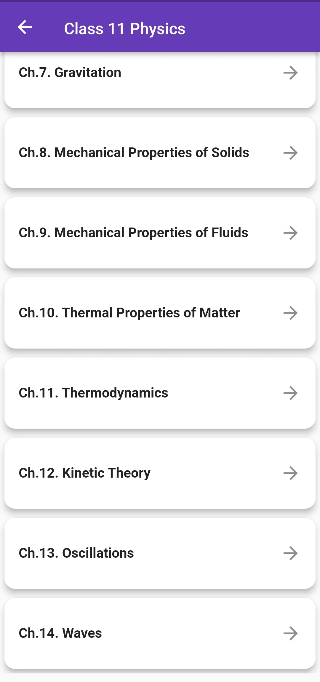 Class 11 Physics for 2023-24 | Indus Appstore | Screenshot