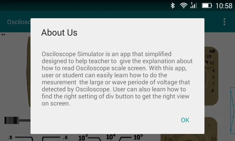 Oscilloscope Simulator | Indus Appstore | Screenshot