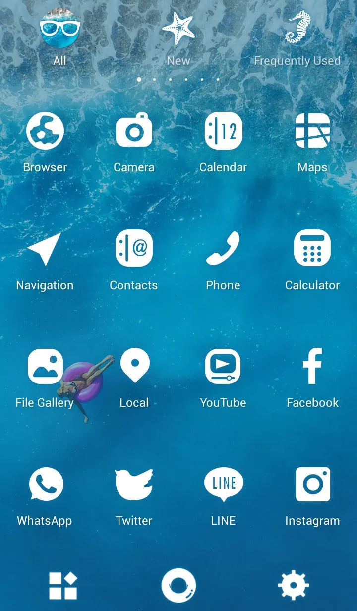 Wave Paradise Theme | Indus Appstore | Screenshot