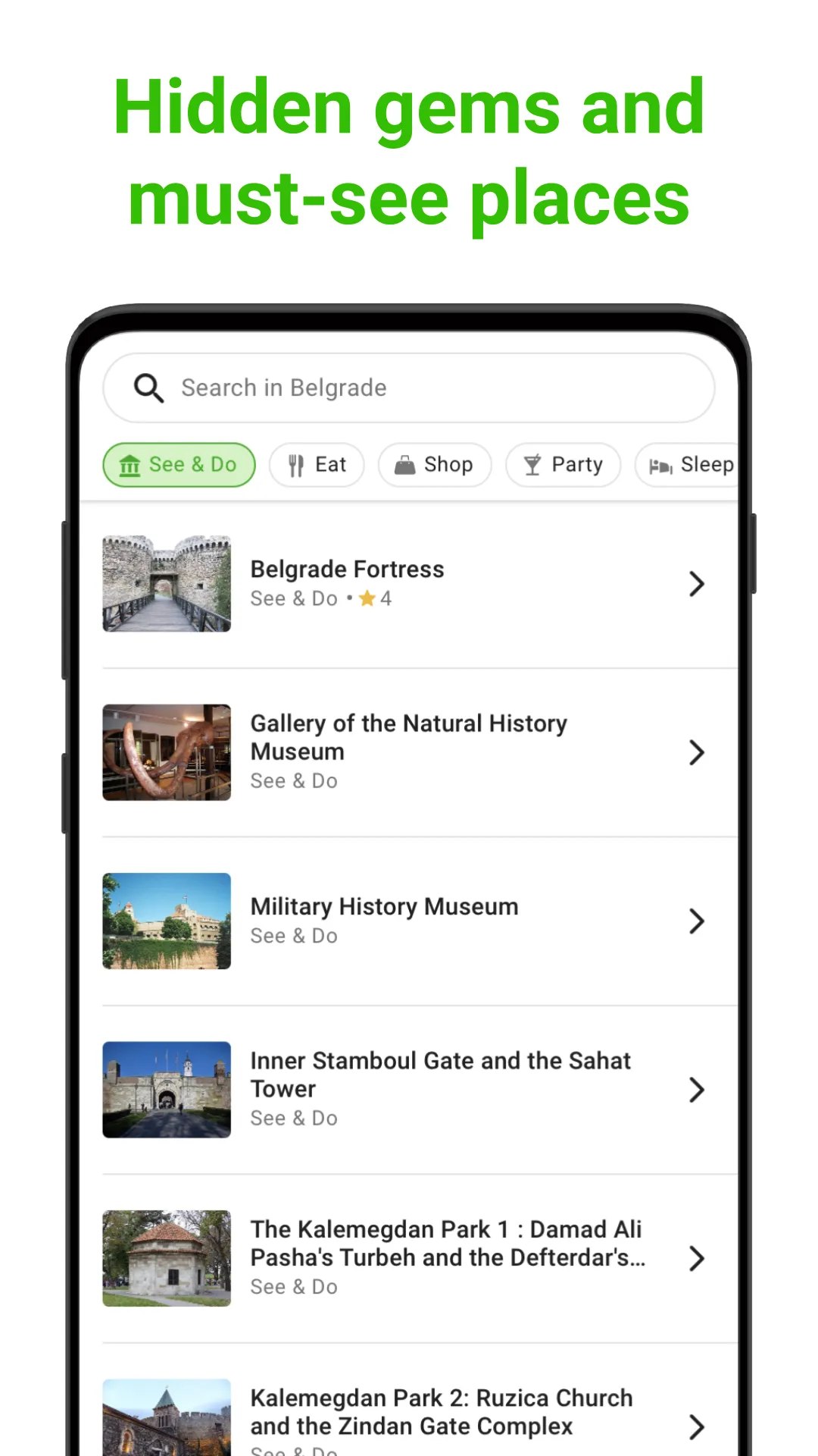 Belgrade Tour Guide:SmartGuide | Indus Appstore | Screenshot