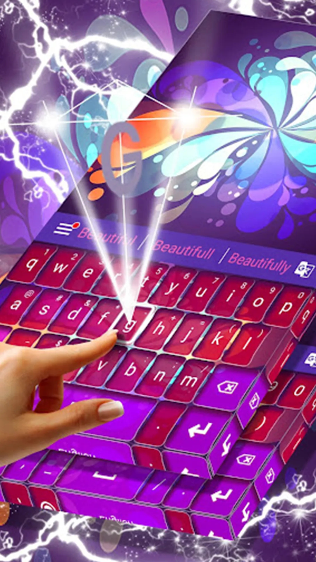 Large Letters Keyboard | Indus Appstore | Screenshot