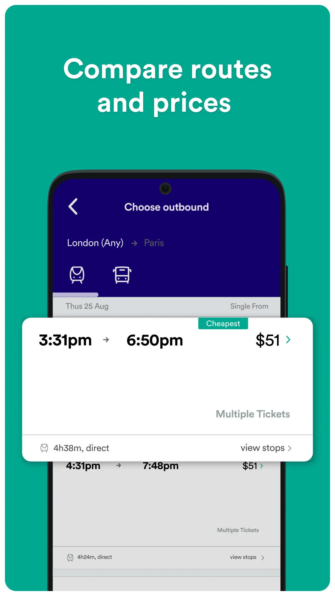 Trainline: Train travel Europe | Indus Appstore | Screenshot