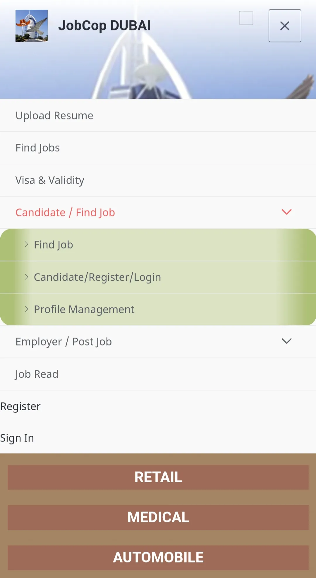 JobCop UAE - Jobs in DUBAI | Indus Appstore | Screenshot