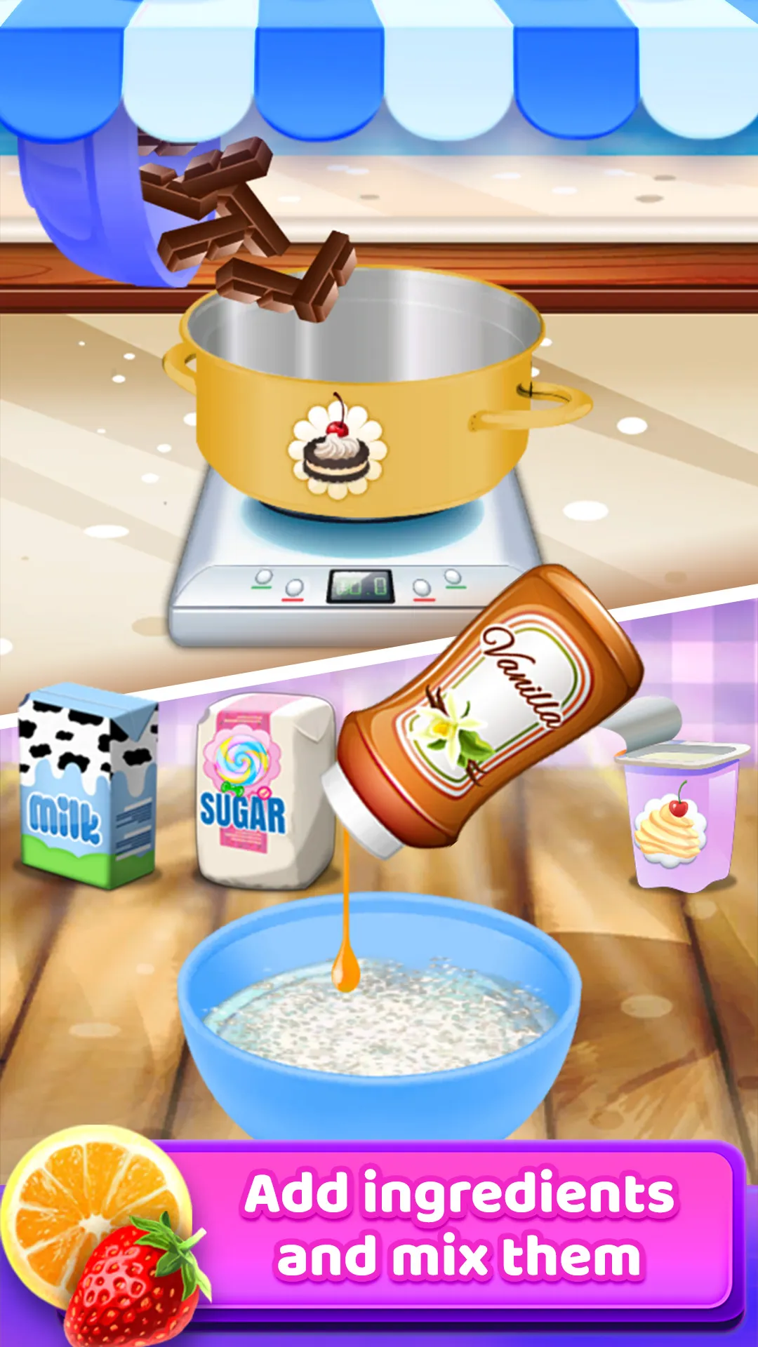 Ice cream games for kids | Indus Appstore | Screenshot