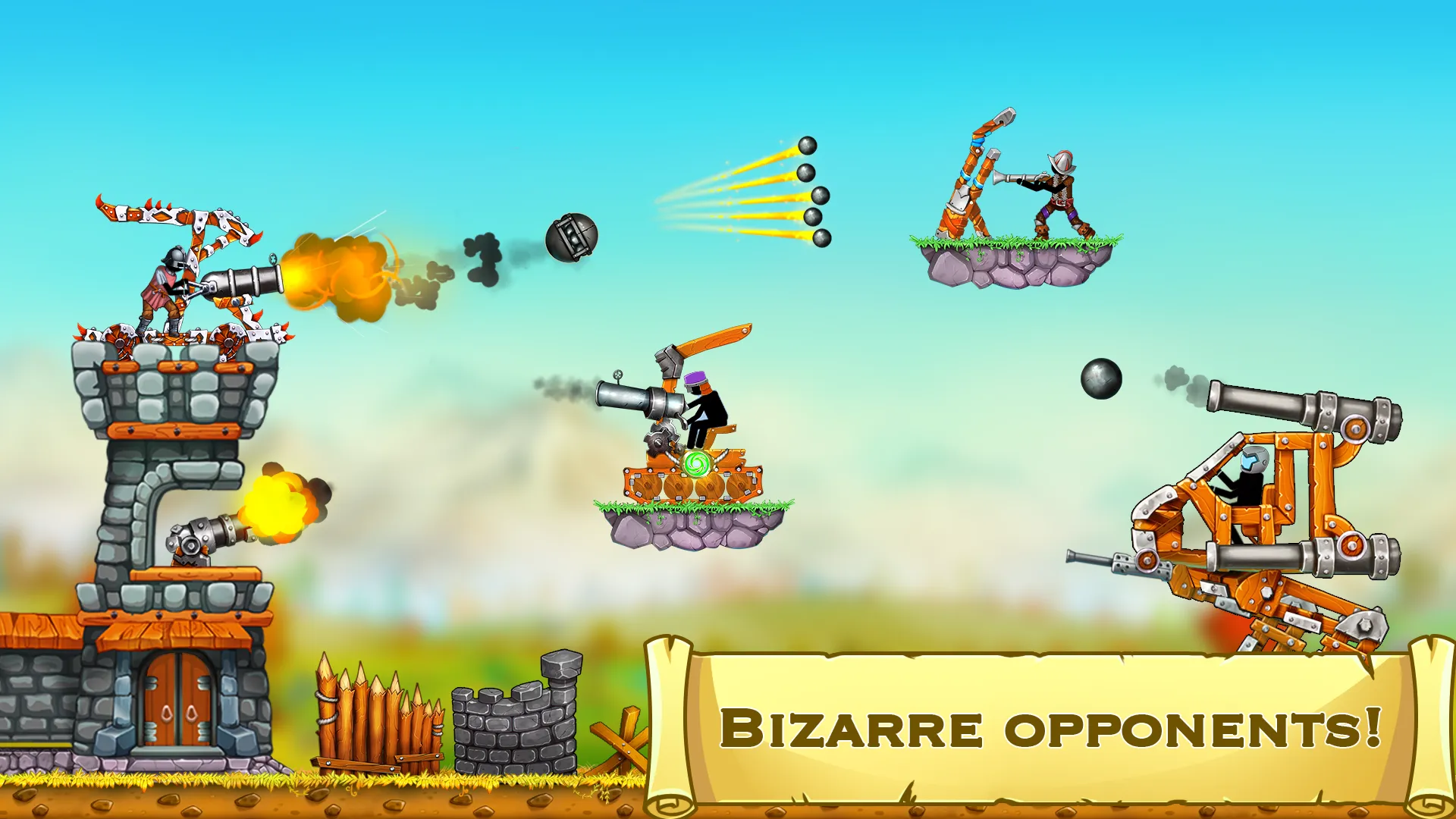 The Catapult 2 : bone masters | Indus Appstore | Screenshot