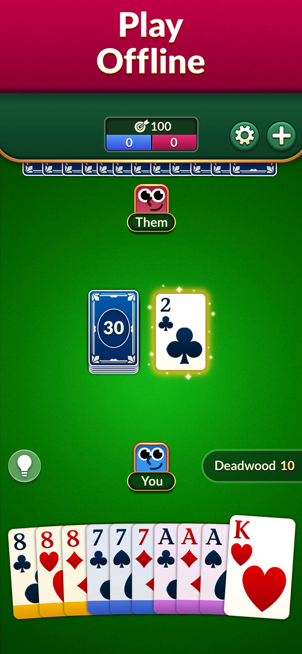Gin Rummy: Classic Card Games | Indus Appstore | Screenshot