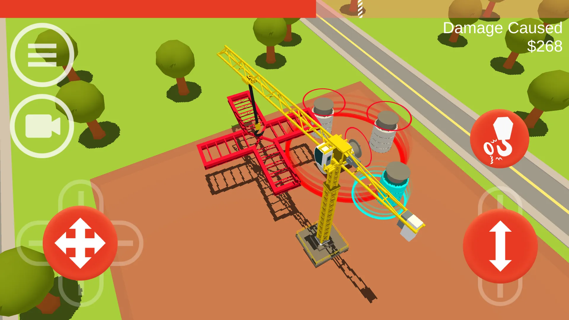 Hooked! A Tower Crane Game | Indus Appstore | Screenshot