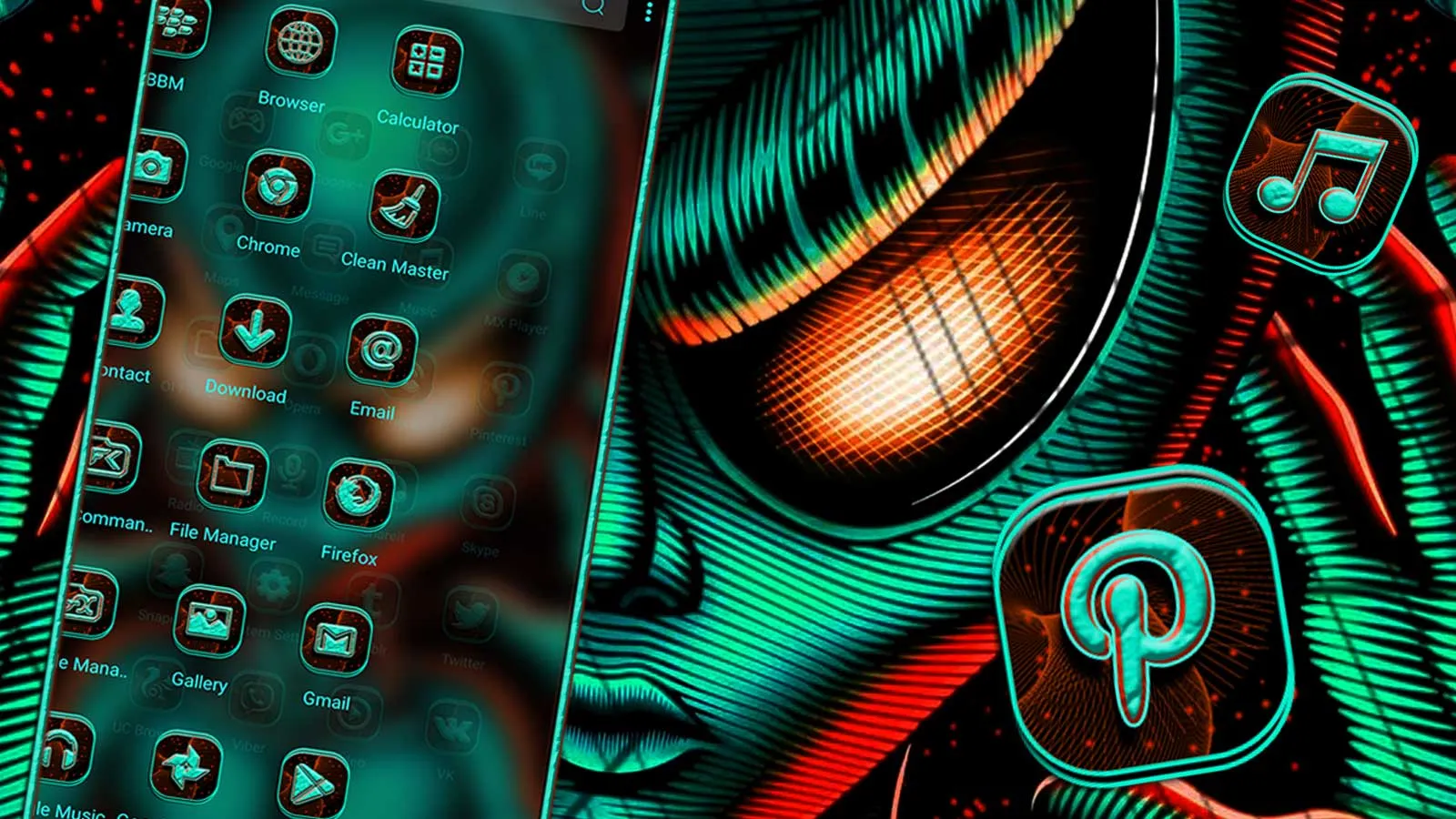 Alien Theme Launcher | Indus Appstore | Screenshot