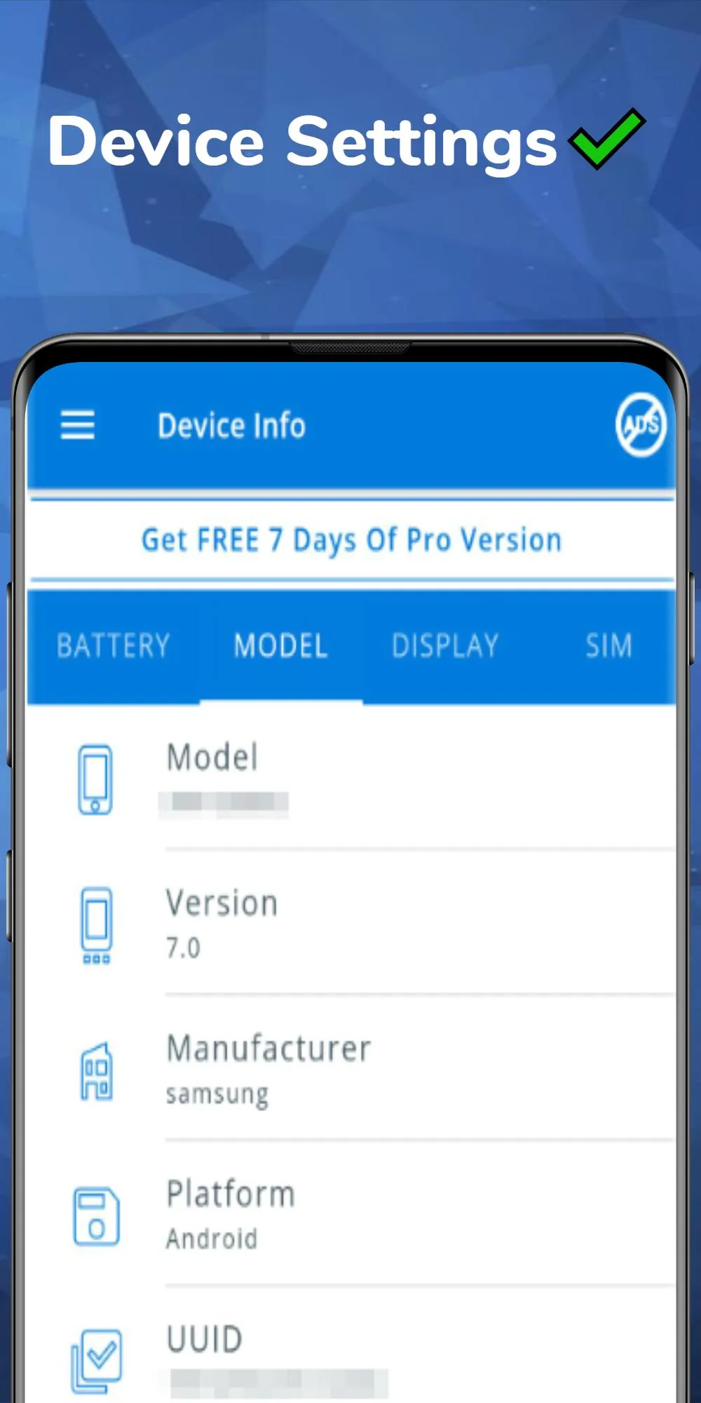 Device Information | Indus Appstore | Screenshot