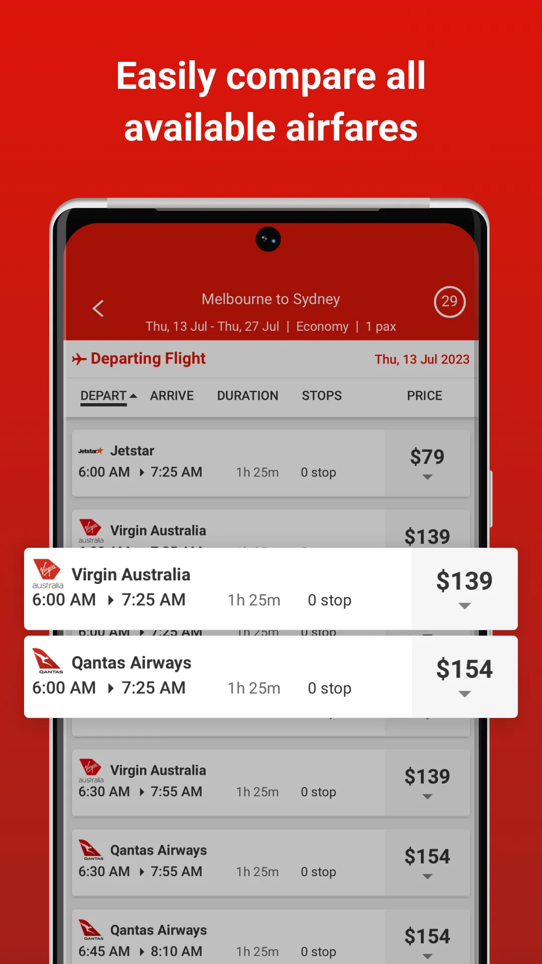 Webjet - Flights and Hotels | Indus Appstore | Screenshot