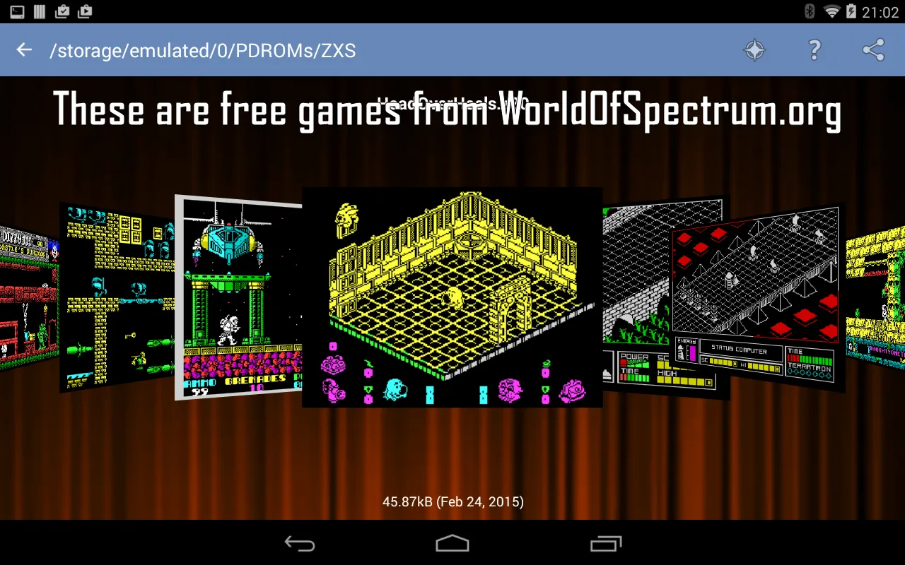 Speccy - ZX Spectrum Emulator | Indus Appstore | Screenshot