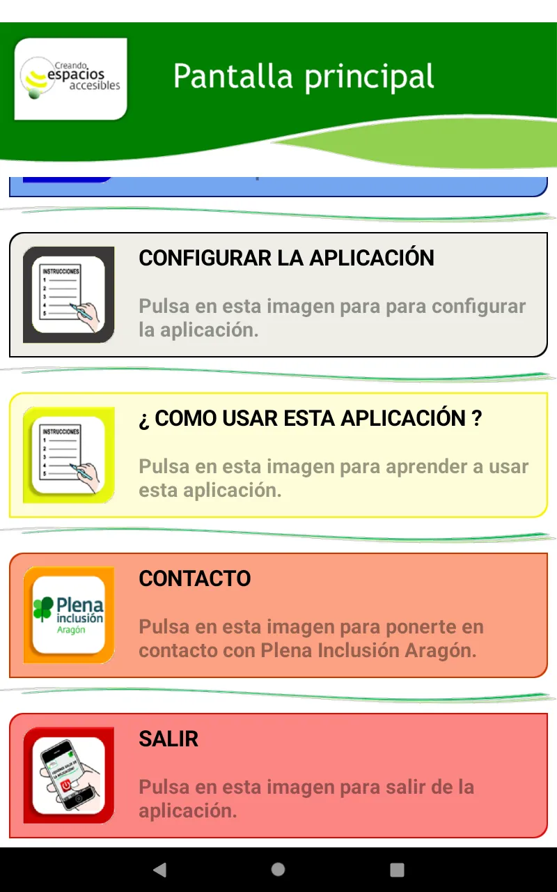 Creando Espacios Accesibles | Indus Appstore | Screenshot