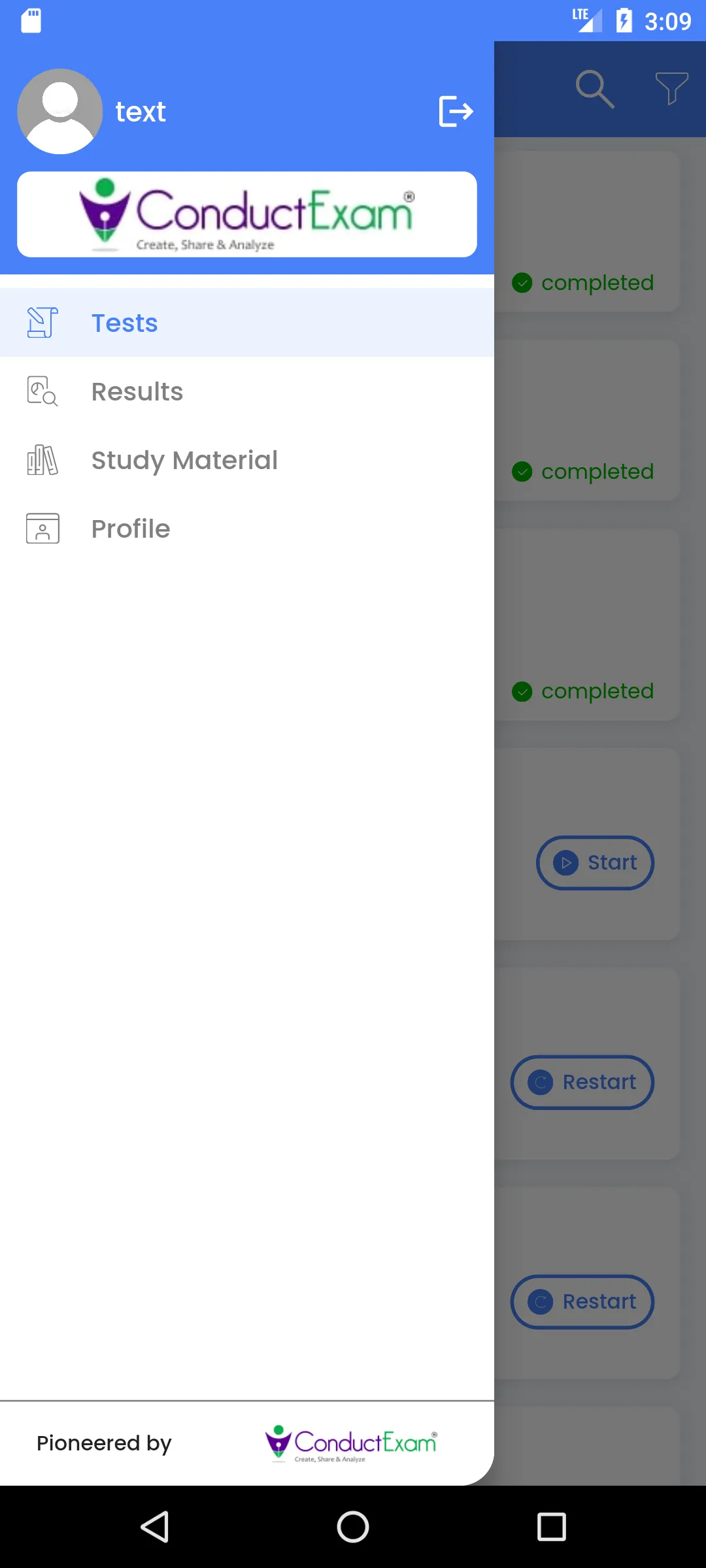 Online Exam App - Pilot-1 | Indus Appstore | Screenshot