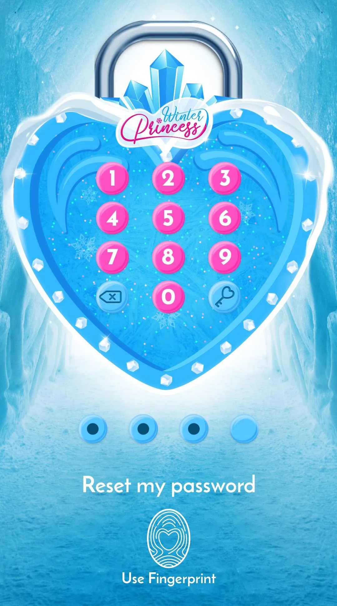 Winter Princess Diary (with lo | Indus Appstore | Screenshot