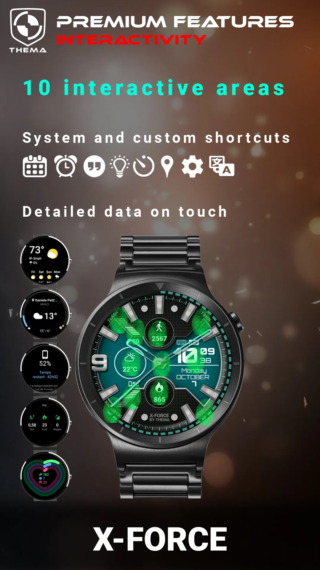 X-Force Watch Face | Indus Appstore | Screenshot