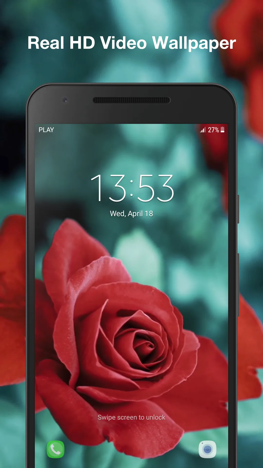 Red Rose Live Wallpaper | Indus Appstore | Screenshot