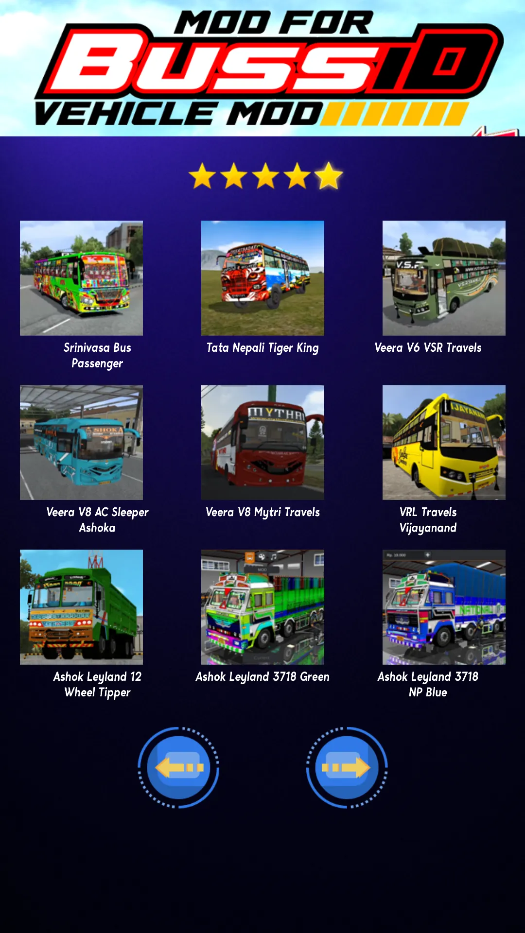 Mods For Bussid Vehicle Mod | Indus Appstore | Screenshot