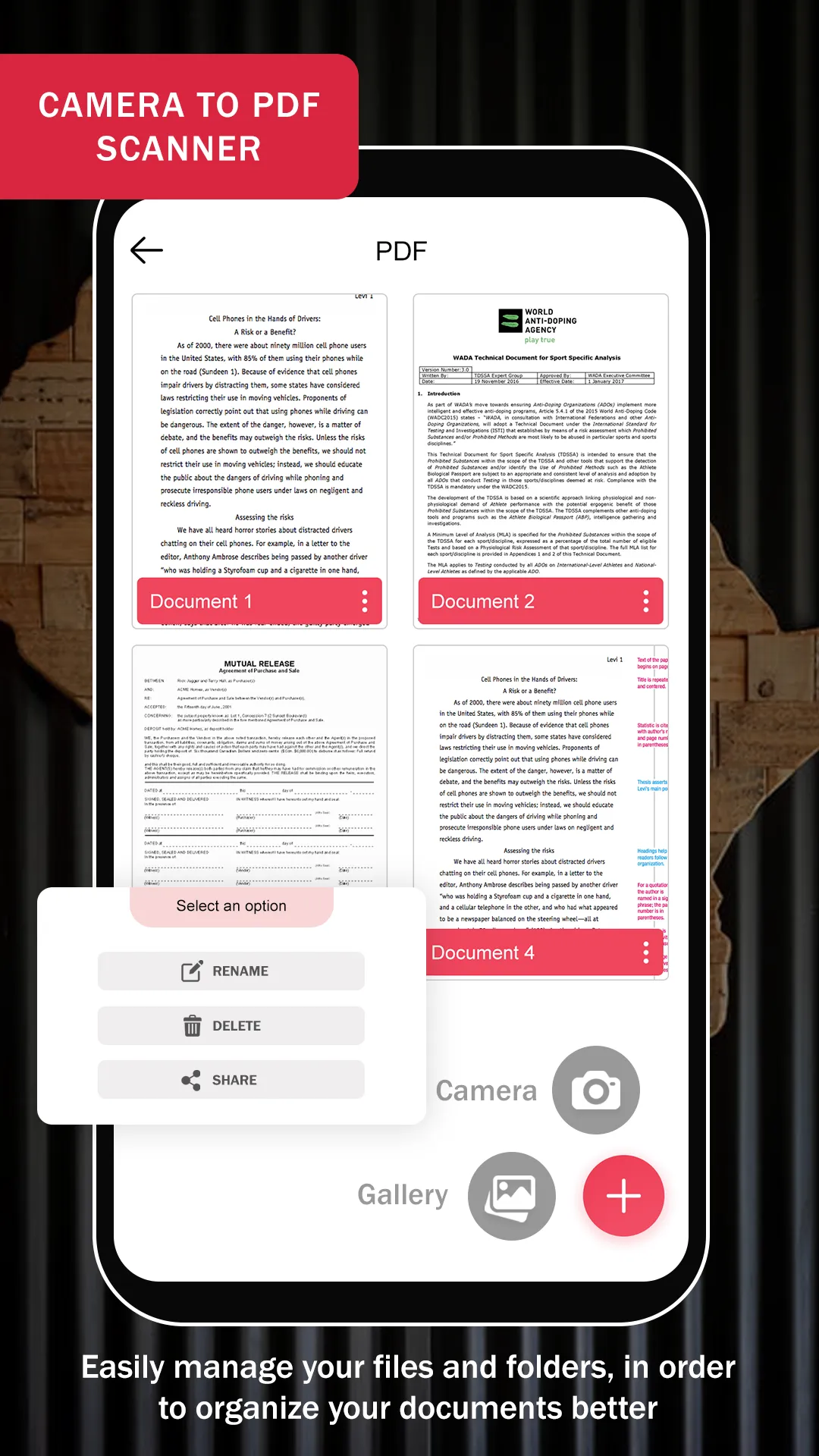 Camera to pdf Document Scanner | Indus Appstore | Screenshot