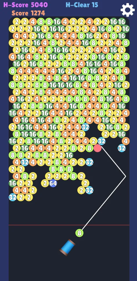 bubbleshooter2048 | Indus Appstore | Screenshot