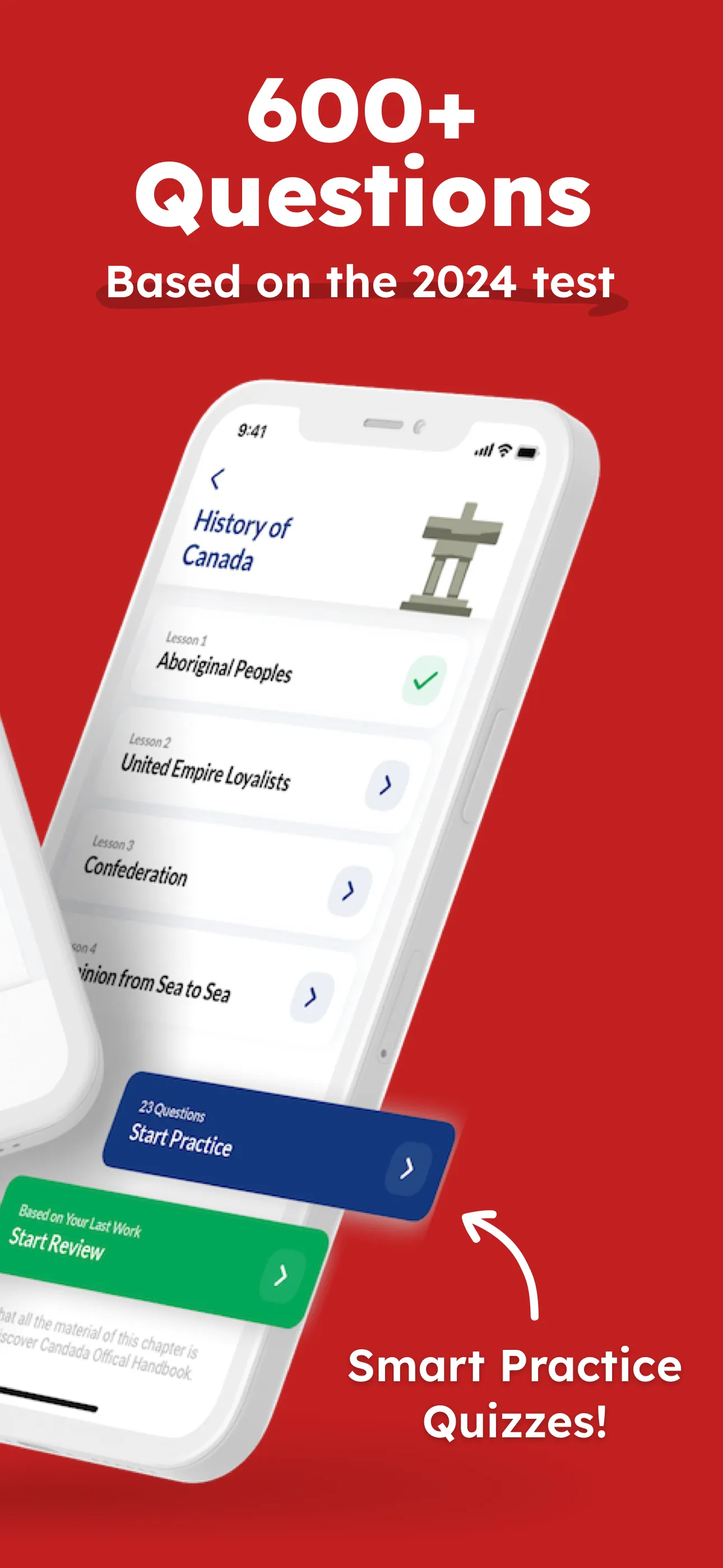 Canadian Citizenship Test 2024 | Indus Appstore | Screenshot