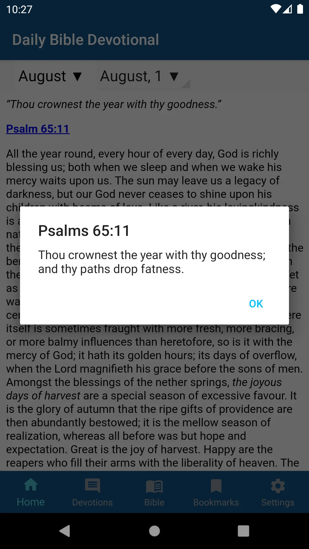 Daily Bible Devotional | Indus Appstore | Screenshot