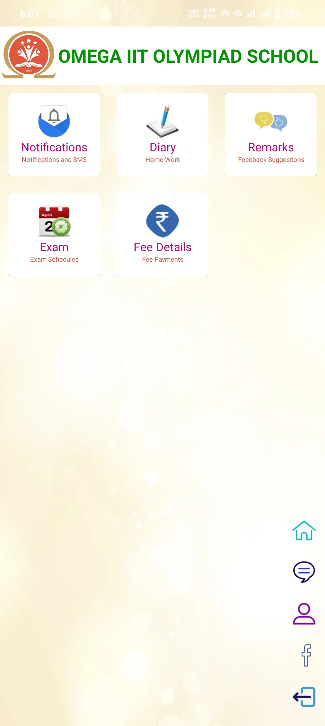 OMEGA IIT OLYMPIAD SCHOOL | Indus Appstore | Screenshot