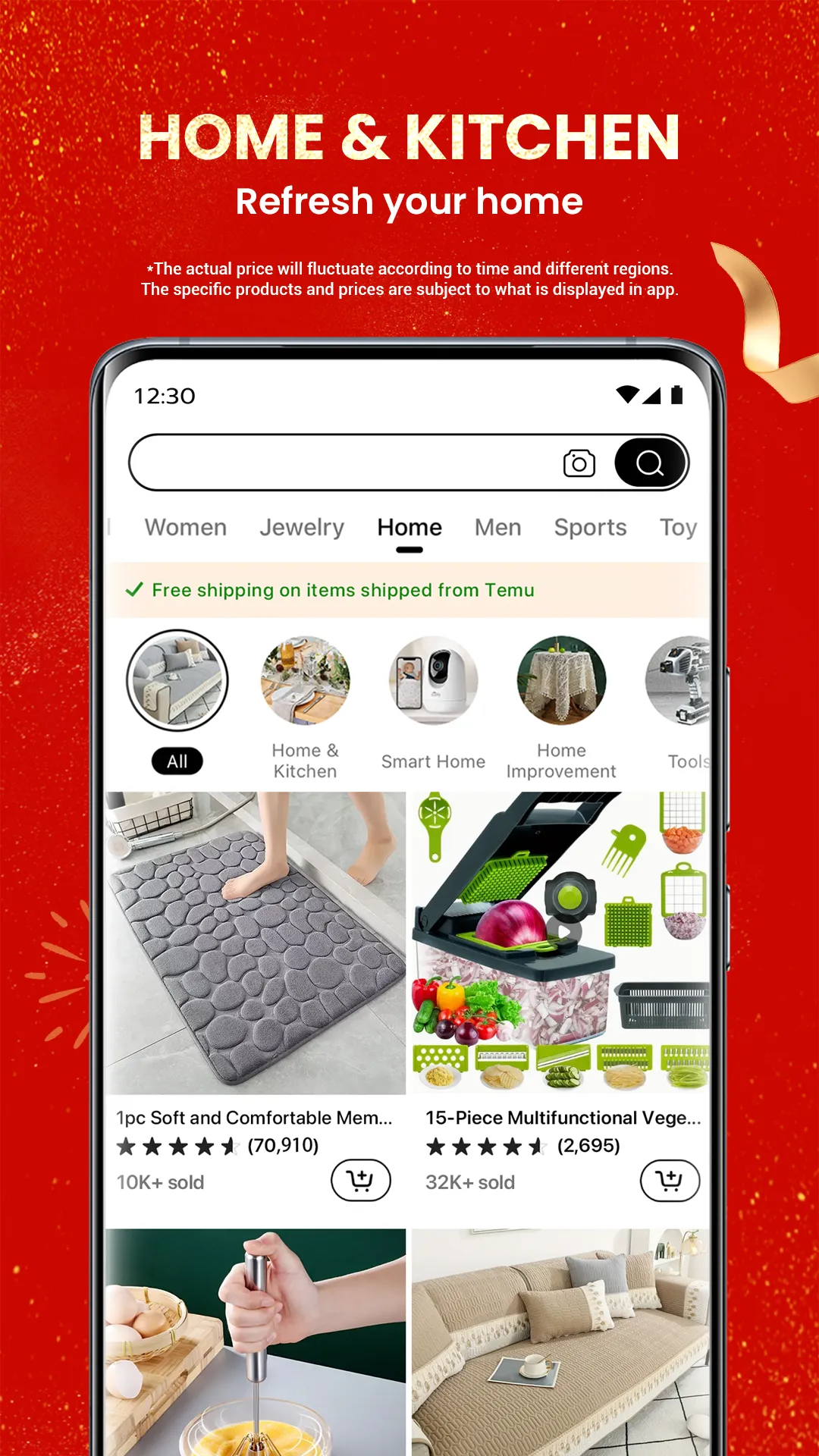 Temu: Shop Like a Billionaire | Indus Appstore | Screenshot