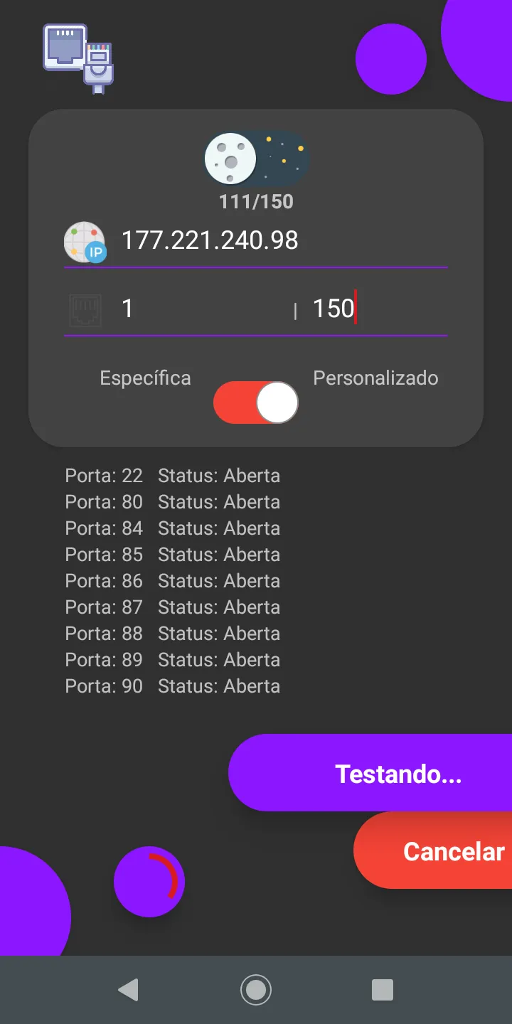 Testa porta (port tester) | Indus Appstore | Screenshot