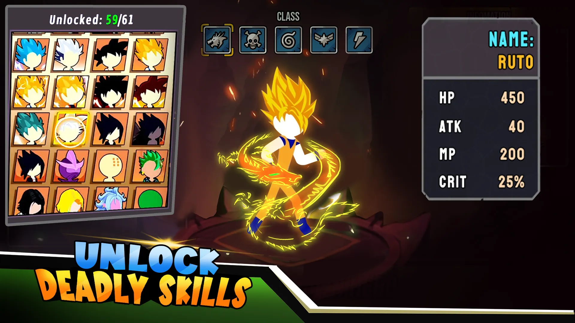 Stickman Empire: Dragon War | Indus Appstore | Screenshot