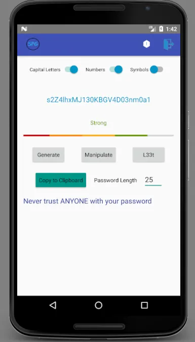 Simple Password Generator | Indus Appstore | Screenshot