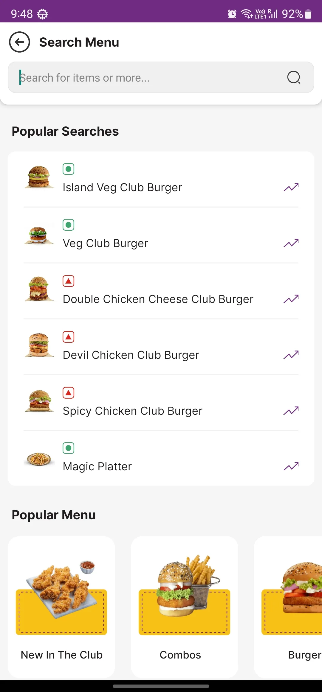 The Burger Club | Indus Appstore | Screenshot